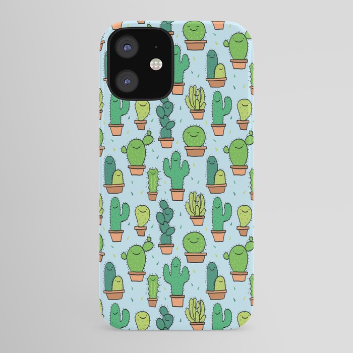 Cute Cactus Cacti Pattern Light Blue Background Iphone Case By Clairelordon Society6 Download free iphone background images. cute cactus cacti pattern light blue background iphone case by clairelordon