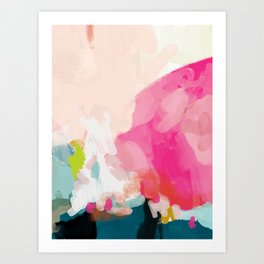 pink sky Kunstdrucke | Sky, Landscape, Girl, Freepainting, Thinkpink, Curated, Oil, Dream, Watercolor, Abstract 