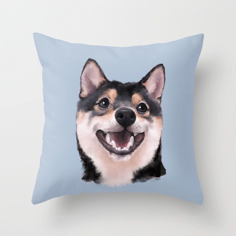 shiba inu pillow