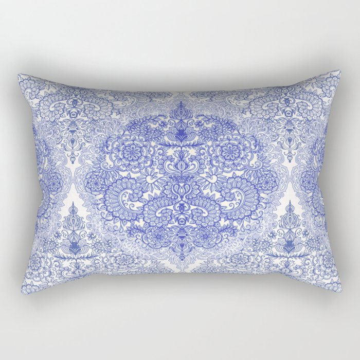 cornflower blue pillows