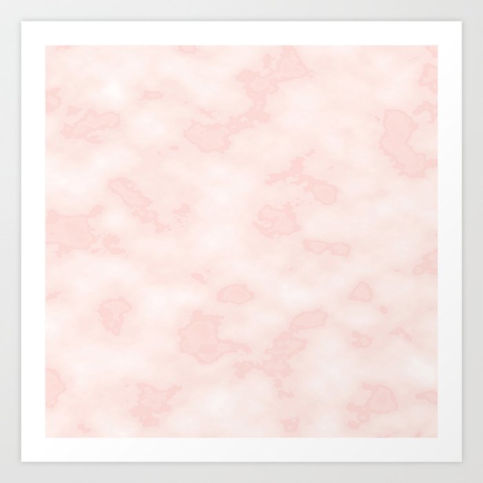 >Pinkish Sky Background Pattern Pale Pink Pastel Clouds Decor Society6 Art Print By Designeddreams Society6