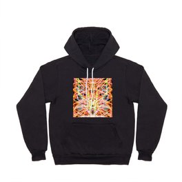 GFTNeon008 , Neon Abstract Hoody | Luminous, Color, Vibrant, Radiant, Colorful, Glowing, Gleaming, Flashing, Brilliant, Blazing 