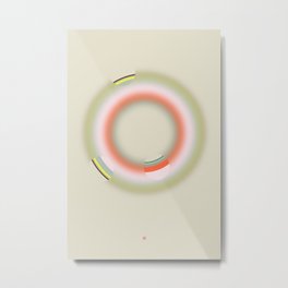 Openings (Etude Circulaire n° 7) Metal Print | Illusion, Enso, Circle, Graphicdesign, Opening, Print, Pop Art, Donut, Meditation, Graphic Design 