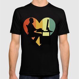 Distressed Gamer Heart T-shirt