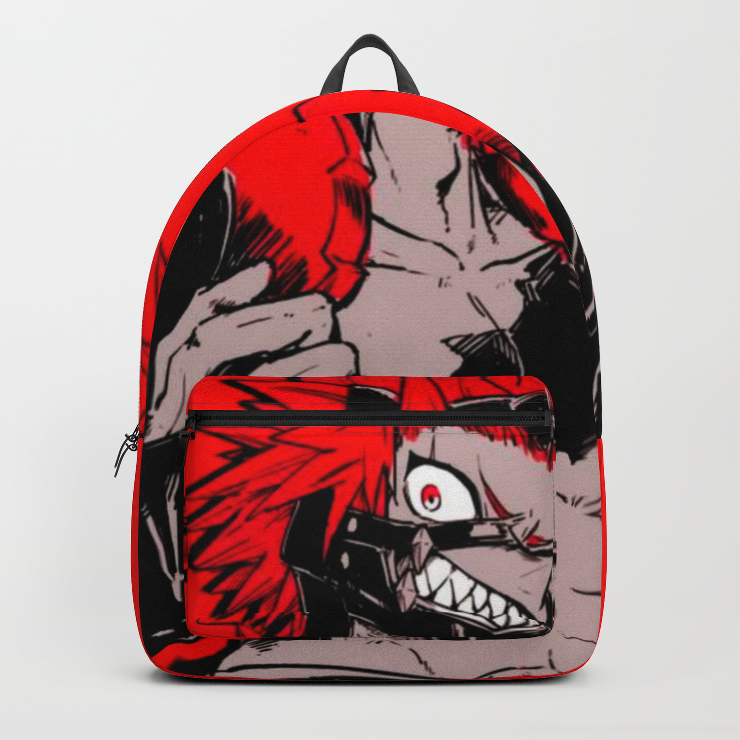 Red Riot Kirishima Eijiro My Hero Academia Backpack By Mangasekai Society6