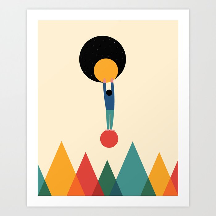 Discover the motif CYCLE by Andy Westface as a print at TOPPOSTER