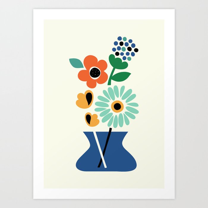 Discover the motif FLORAL TIME by Andy Westface  as a print at TOPPOSTER