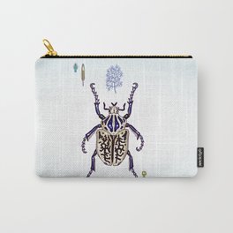 Happy Goliath beetle Carry-All Pouch