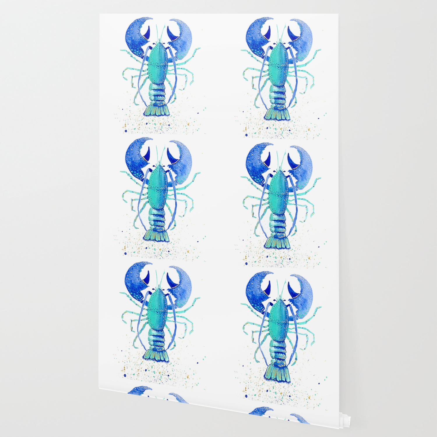 Neptune S Lobster Wallpaper By Teekastreasures Society6
