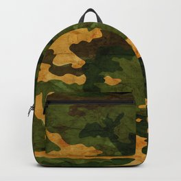 Camouflage Muster Grunge Backpack