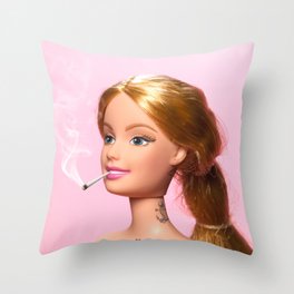 barbie throw pillow