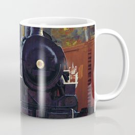 The Rail Yard  -  Steam Train Coffee Mug