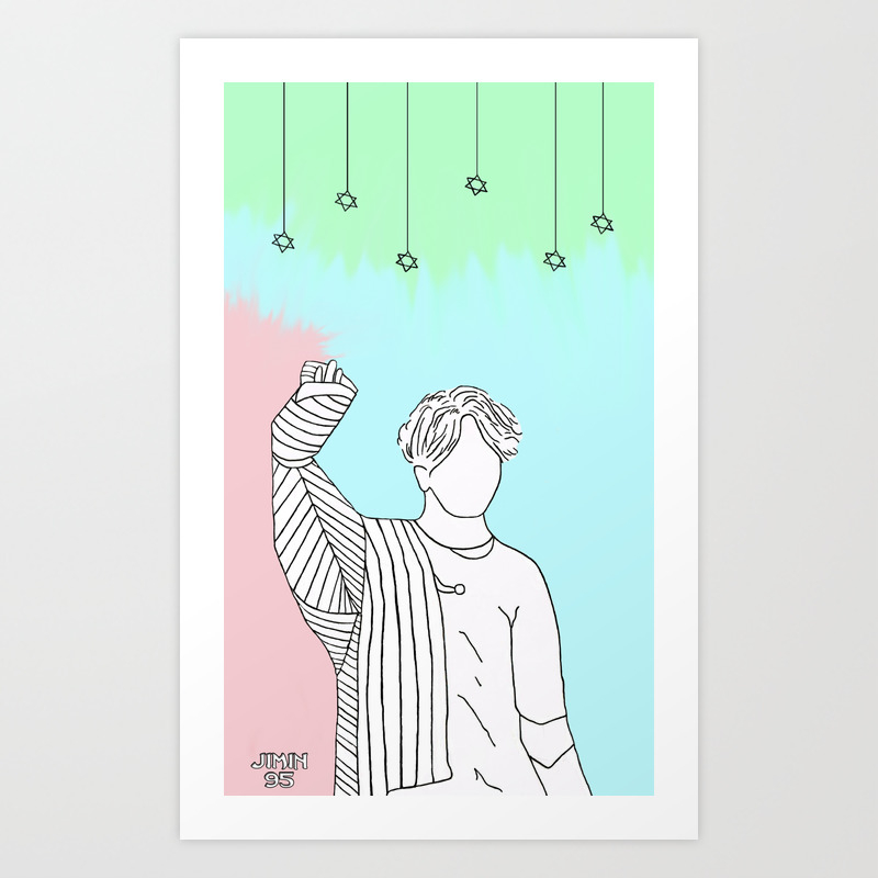 Bts Jimin Design Art Print By Lellijelliart Society6 Check out our bts jimin art selection for the very best in unique or custom, handmade pieces from our digital prints shops. bts jimin design art print by lellijelliart