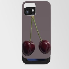 Dark cherries iPhone Card Case