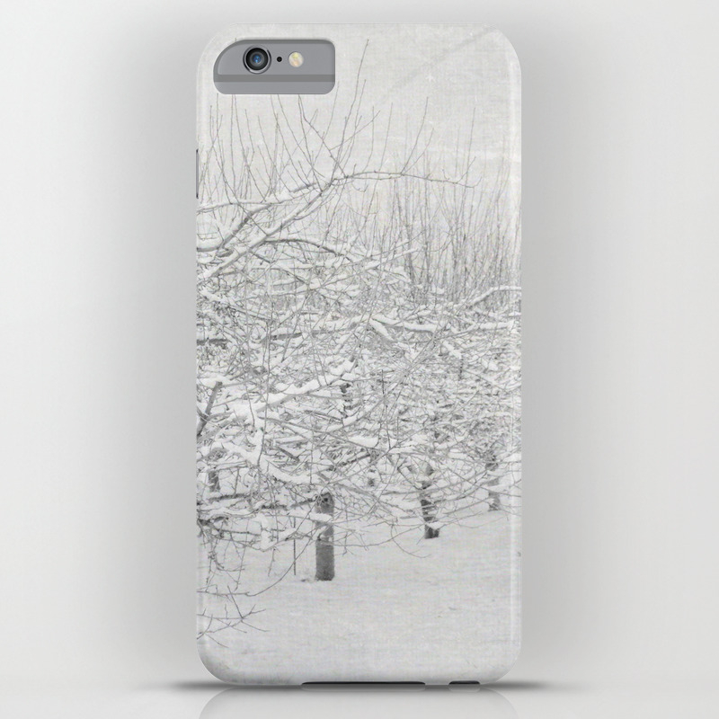 Winter Apple Orchard Iphone Case By Bellabluephotography Society6