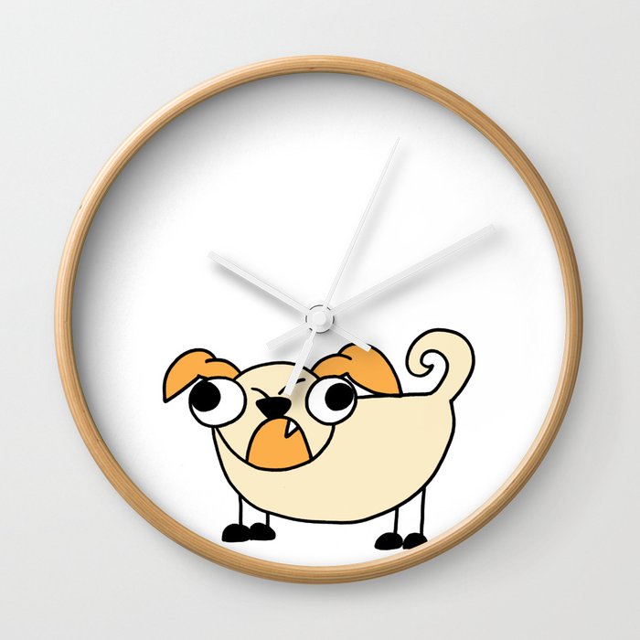 Dog Funny Looking Design Print Wall Clock By Studio Lotte Society6 But he looks really skinny too and the voice is still of a white male. society6