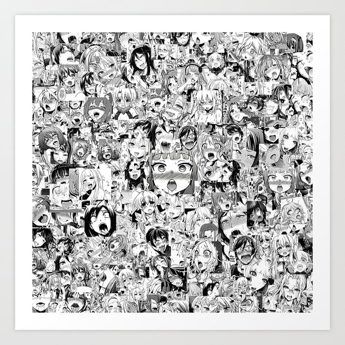 Ahegao Classic Art Print By Dima V Society6 On our website you will find everything for a beautiful steam profile design! ahegao classic art print by dima v