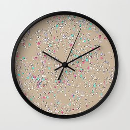 Scattered and Splattered Wall Clock
