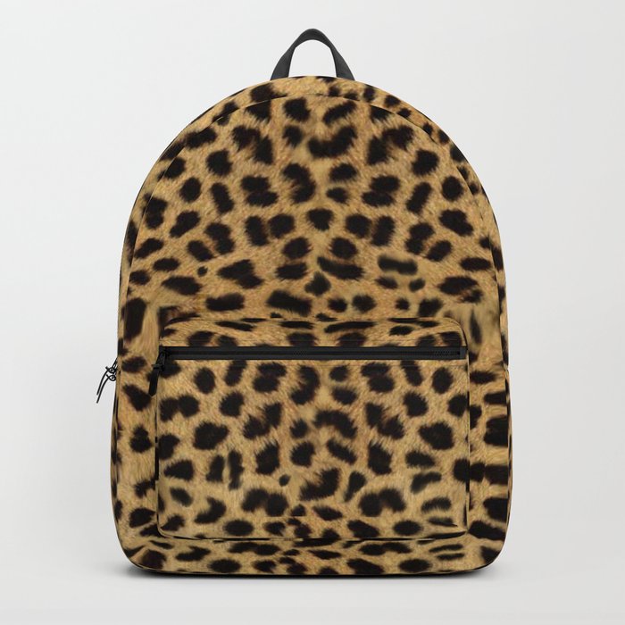tiger print backpack