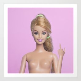 barbie art prints