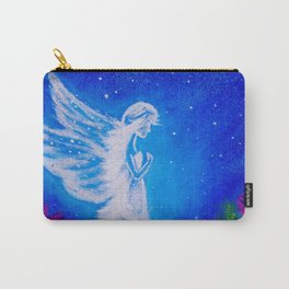 Angel at night  Carry-All Pouch