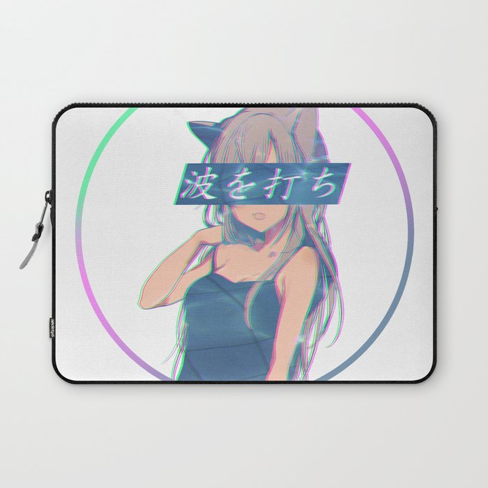 Waves Sad Anime Japanese Aesthetic Kawaii Girl Laptop Sleeve By Poser Boy Society6 Waves Sad Anime Japanese Aesthetic Kawaii Girl Laptop Sleeve By Poser Boy Society6