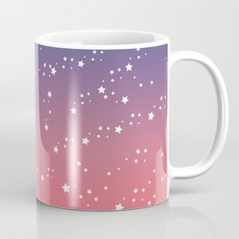 Romantic Night Sky with Stars Coffee Mug