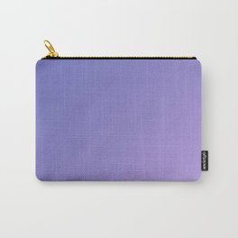 Purple and Light Violet Gradient Carry-All Pouch
