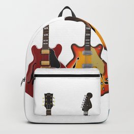 Four Electric Guitars Backpack