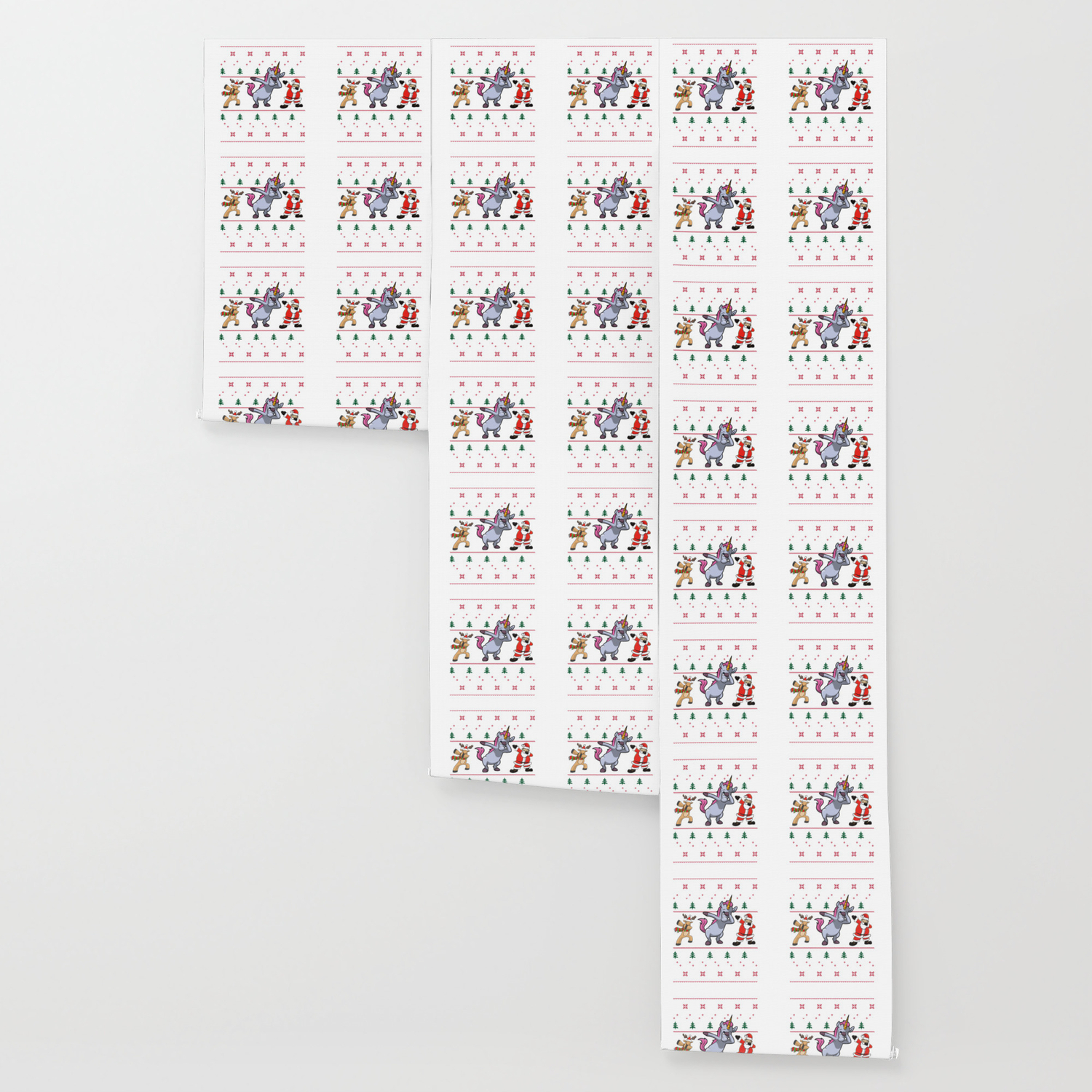 Funny Ugly Unicorn Christmas Graphic Perfect Gift Wallpaper By