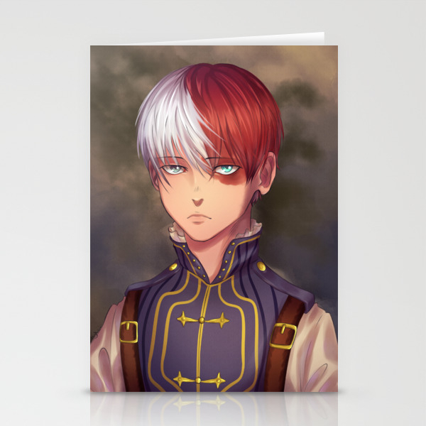 Young Prince Todoroki Shouto Stationery Cards By Mintykoi Society6