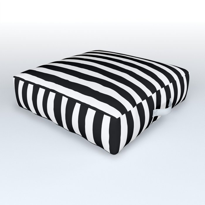 Abigail Larson Society6, Black And White Striped Patio Furniture Cushions