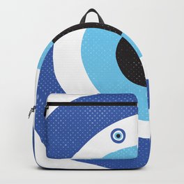 Evil Eye Symbol Backpack