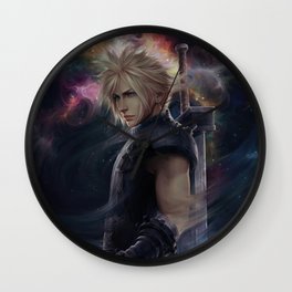 Cloud Strife Final Fantasy Wall Clock