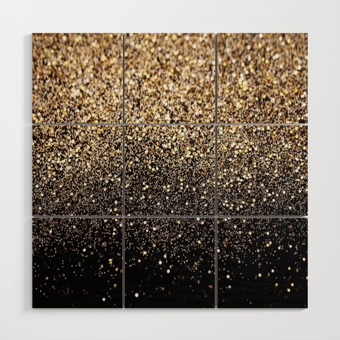Black Royalty Glitter Wood Wall Art By Ldor Society6 - Gold And Black Wall Art Black Royalty Glitter Wood Wall Art By Ldor Society6 - Gold And Black Wall Art