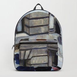 New York Pavements (1924) by Edward Hopper Backpack