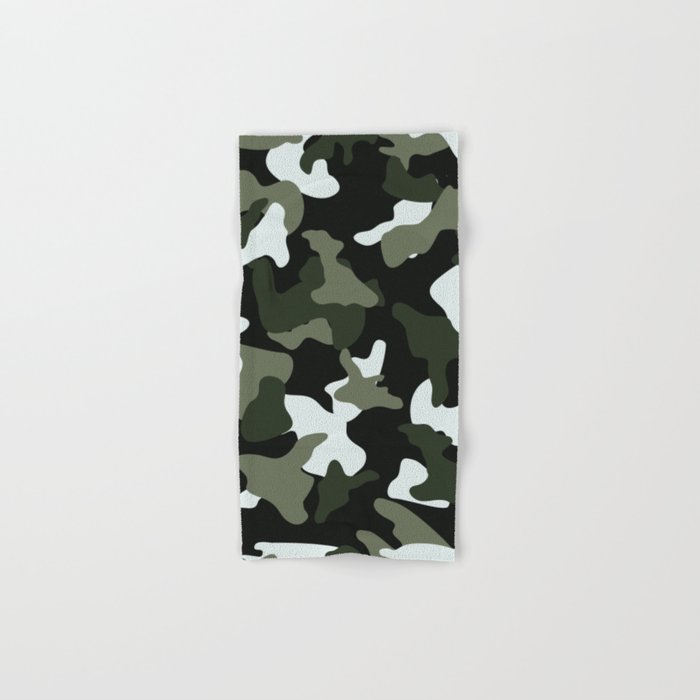 camouflage bath towels