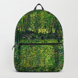 Vincent Van Gogh Trees and Undergrowth 1887 Backpack