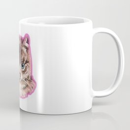 Staring Awesome Cat Face Coffee Mug