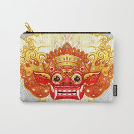 Barong, Balinese mask, Bali mask #3 Carry-All Pouch
