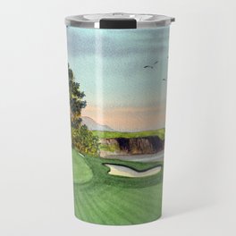 Pebble Beach Golf Course 5th Hole Travel Mug