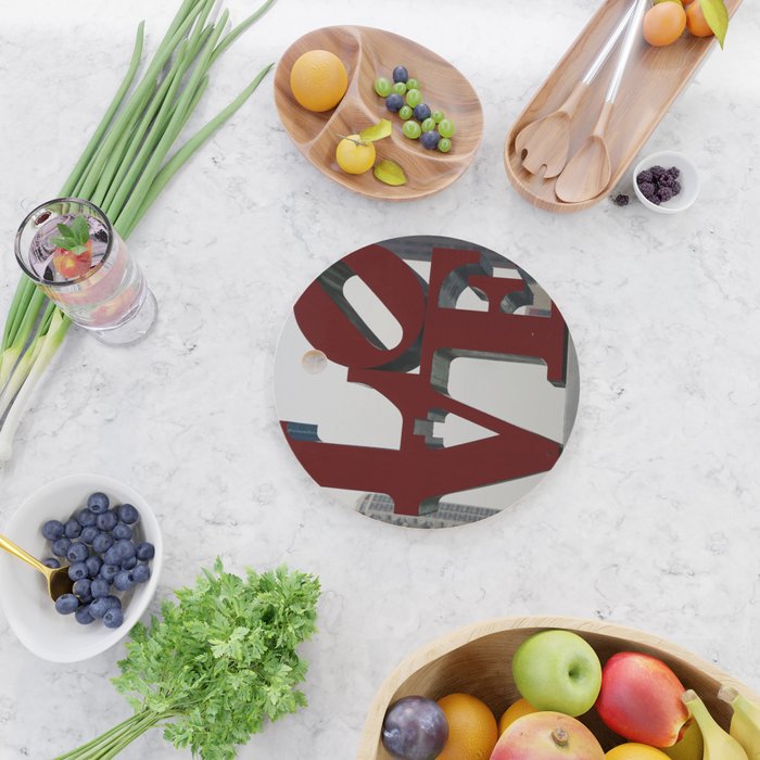 Love Philadelphia Sculpture Cutting Board by Christine aka stine1