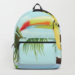 Toucan on the Beach Backpack