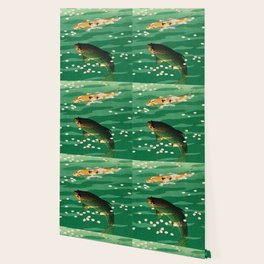 koi fish wallpaper for any decor style