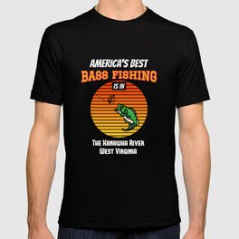 BEST BASS FISHING The Kanawha River T-shirt