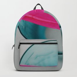Pink Feather Backpack