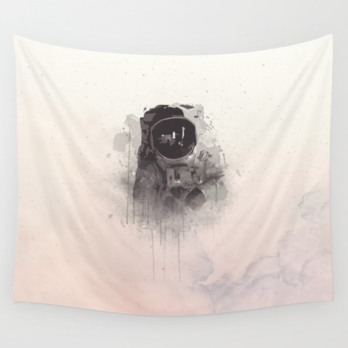Astronaut Wandbehang