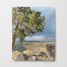 Hole in the Ground Metal Print | Color, Adventure, Crater, Digital, Desert, Nature, Pine, Easternoregon, Explore, Holeintheground 