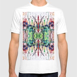 Flowerpower kaleidoscope T-shirt
