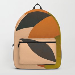 An Orange and a Lemon Backpack | Tasty, Summer, Art, Botanical, Watercolor, Organic, Food, Leaf, Kitchen, Nature 